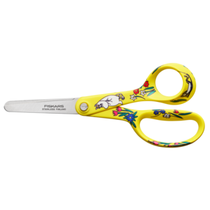 Fiskars Mummi Snorkfrøken barnesaks, høyre, fra 4 år