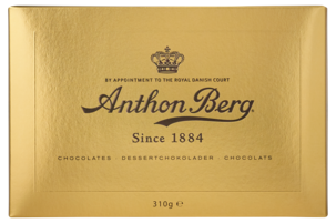 Anthon Berg Luxury Gold konfekteske, 310 g