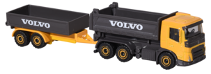 Majorette Volvo Creatix byggeplass inkl. 5 biler