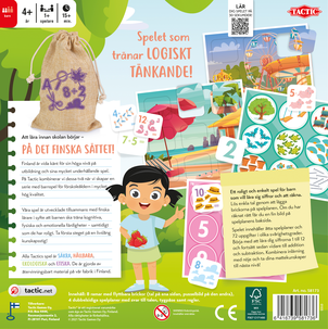 Brädspel Lär dig siffror, Tactic, 4+
