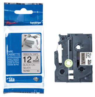 Märkband Satin Brother TZe-R931, silver