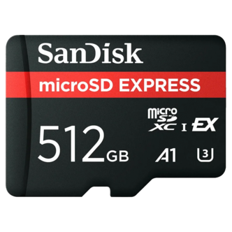 SanDisk Express microSD-kort, 880 MB/s