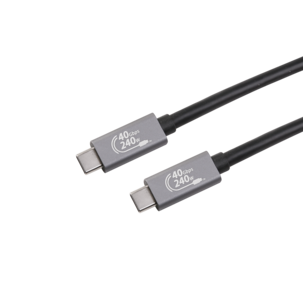 USB4-kabel USB-C, 240 W, 40 Gbps, 1 m