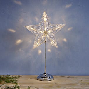 Northlight adventsstjerne med fot