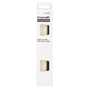 Cocraft plaststicka till plastsvets refill 15 st 20 cm 
