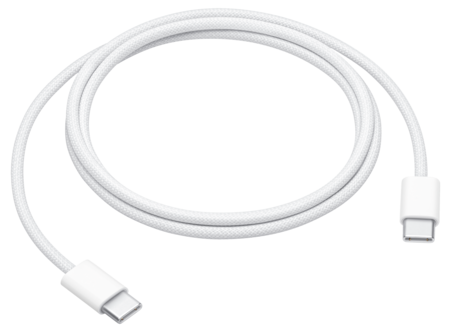 Ladekabel USB-C til USB-C, hurtiglading, 60 W, 1 m