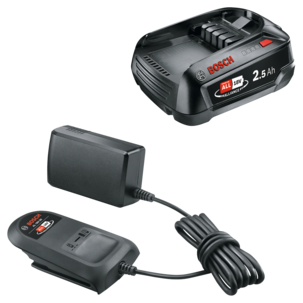 Bosch batteri och laddare 18 V 1 x 2,5 Ah AL 18V-20