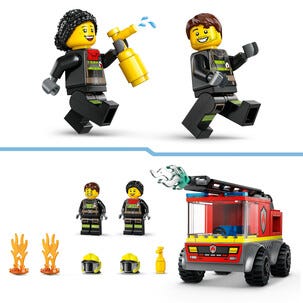 LEGO City Brandbil med stege 60463, från 4 år