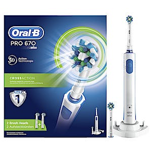 Sähköhammasharja Oral-B PRO 670 Cross Action