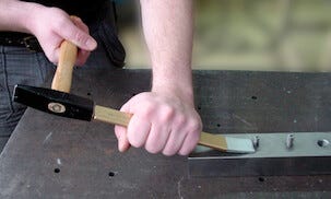 Rennesteig huggmeisel, krum