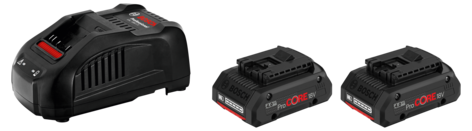 Batterier och laddare Bosch 18 V GAL 1880