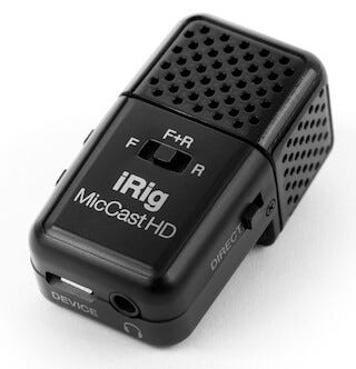 iRig Mic Cast HD, Clip-on mikrofon