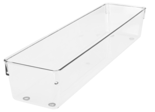 Skuffeinnsats transparent høyde 7,3 cm