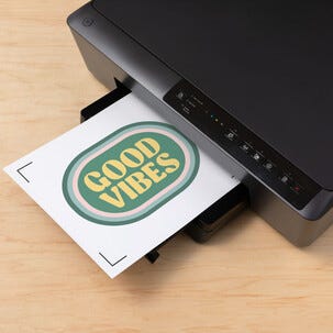 Cricut Printable Iron-On för ljusa tyger, A4, 5 ark