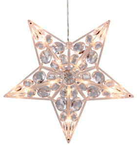 Adventsstjärna med prismor 30 cm Northlight