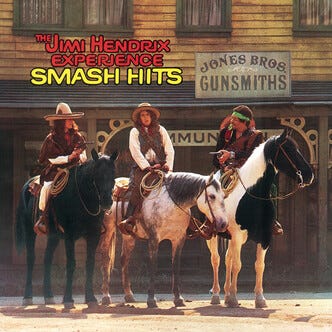 Jimi Hendrix Smash Hits vinylskiva