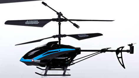 IR-styrd helikopter med kamera