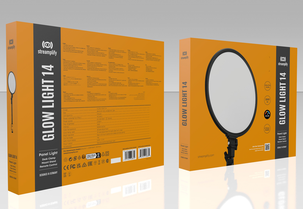 Steamplify Glow Light 14 tommer justerbart studiolys