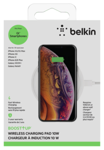 Belkin BoostUp trådløs Qi-lader, 10 W
