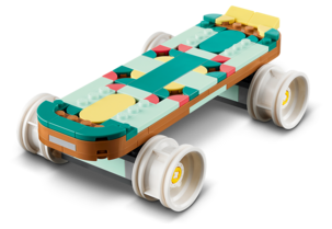 LEGO Creator 3-in-1 Retrorullaluistimet 31148, yli 8-vuotiaille