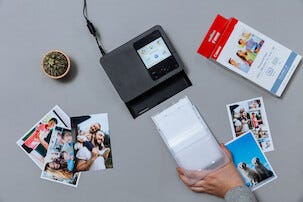 Canon Selphy CP1500 trådlös fotoskrivare mobil