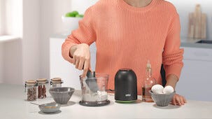 Braun MultiPractic 3 hackare och iskross CH3011BK