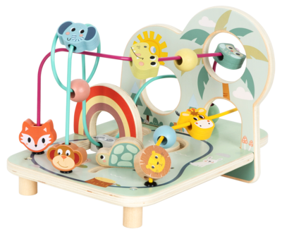 Aktivitetsleksak med djurfigurer, för barn från 2 år