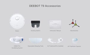 Ecovacs Deebot Ozmo T9 Robotti-imuri