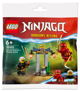 LEGO Ninjago Kai och Raptons tempelstrid 30650, från 6 år