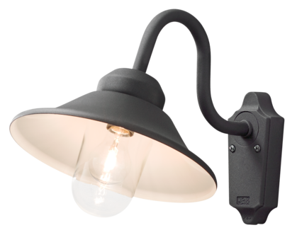Konstsmide Vega stallykta, vägglampa utomhus