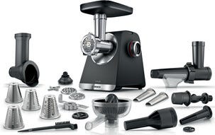 Bosch MFWS682B köttkvarn, elektrisk, med tillbehör