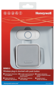 Honeywell trådlös ringklocka DC515NP2, vit