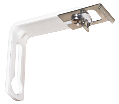 Väggfäste till U-skena, 2-pack