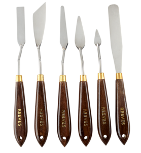 Målar- och palettknivssats Reeves