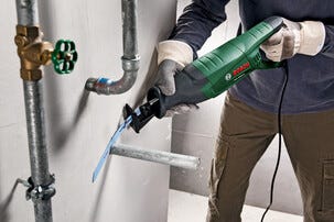 Bosch PSA 9000E bajonettsag med sagblad, 900 W