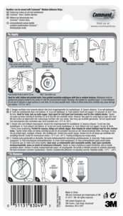 Command kabelhållare, 2-pack