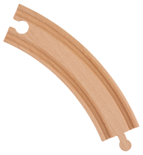 Lisäosasarja puiseen junarataan, yli 3-vuotiaille