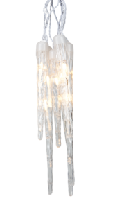 LED-valosarja jääpuikko