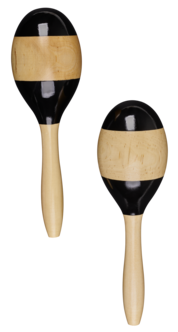 Gecko maracas, 2-pack
