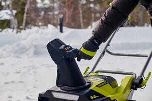 Ryobi batteridrevet snøfreser RY36STX53B-160 Max Power 36 V