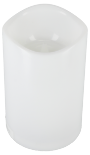 Blockljus LED med timer utomhus, vitt, Northlight