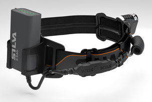 Hodelykt Silva LR1200RC, oppladbar, 1200 lm