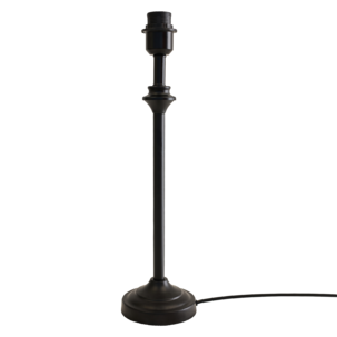 Lampefot Olof metall, svart, 50 cm, E27