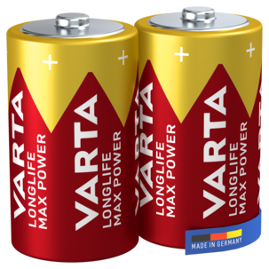 Varta Longlife Max Power D/LR20, 2 kpl