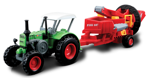 Traktori ja perävaunu