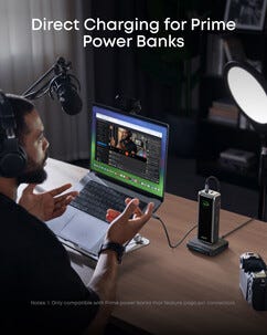 Anker Prime Charging Base laddstation 3 portar, 150 W