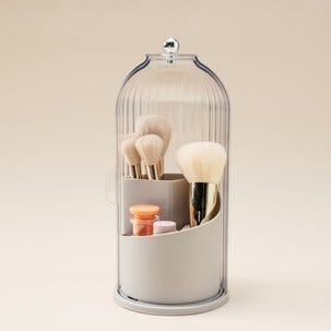 Säilytysteline meikkisiveltimille, kansi, 12,3 x 27 cm