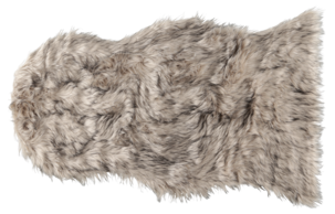 Syntetisk saueskinn 102 x 65 cm