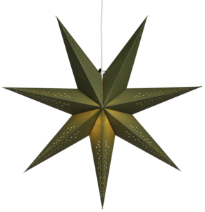 Julstjärna papp 70 cm, Northlight