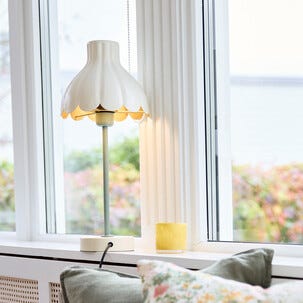 PR Home Vera bordslampa metall 47 cm